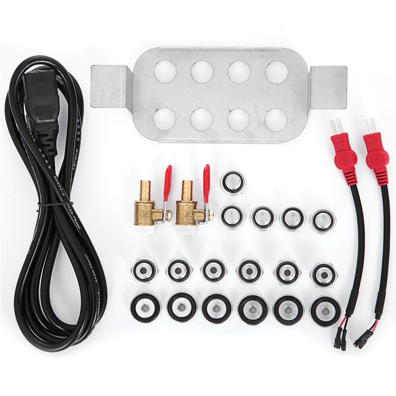 Polttoaineen ruiskutussuuttimien ultraäänipuhdistin ja testeri 4 ja 6 sylinterisille bensiinimoottoreille 220V