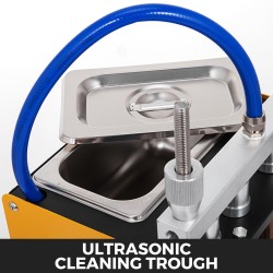 Polttoainesuuttimen puhdistus ja testauslaite autoihin 2000 ml säiliöllä 4-sylinterisille ultraäänipuhdistus