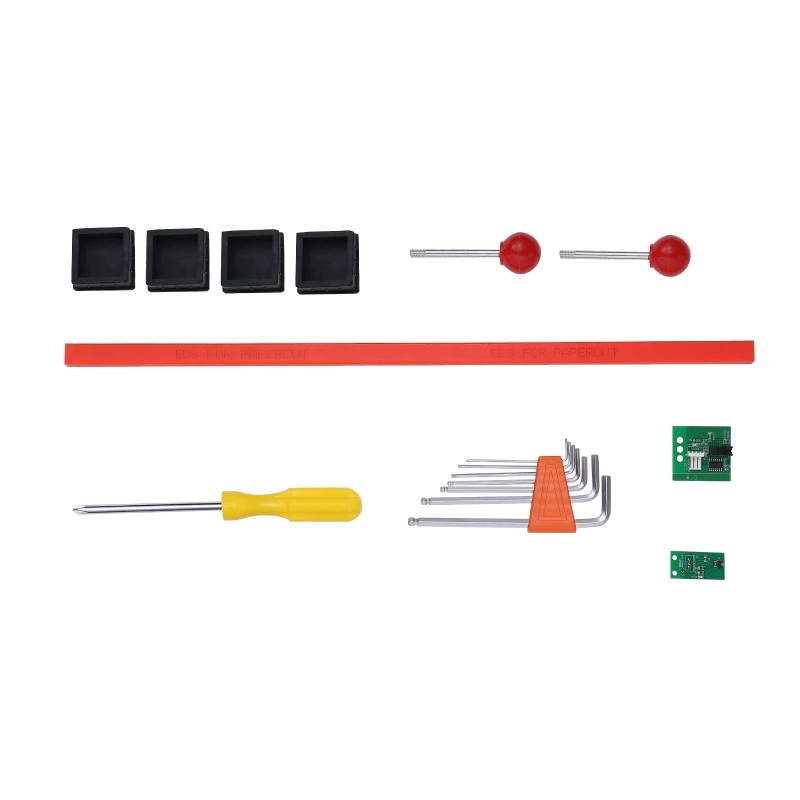 Sähkökäyttöinen paperileikkuri 450 mm leikkausleveys 40 mm paksuus LCD-näyttö automaattinen paperin työntö