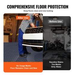 Toisiinsa lukittuvat PP autotallilaatat 305x305x13 mm 25 kpl grafiitinharmaa