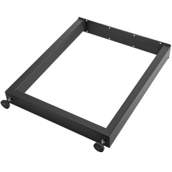 Teräksiset mustat pöydänjalat 2 kpl korkeus 72 cm leveys 60 cm