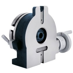 Pyöröpöytä 150 mm HT200-valurakenteinen pysty- ja vaakasuuntainen jyrsinkoneeseen 360 asteen asteikolla