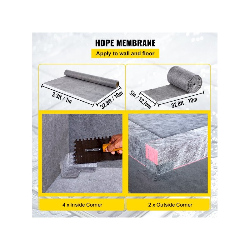 Suihkualtaan kaatokitti 965x1524 mm mm muovilaippa ruostumaton teräsritilä 2 leikattavaa kynnystä