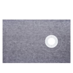 Suihkuvalulevysetti 965×1524 mm PVC laippa 2 XPS-kynnystä 304 ruostumaton teräs ritilä