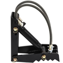 Hydraulinen kaivinkoneen peukalo teräs 18 tuuman hammastettu levy 12 7 mm pulttikiinnityksellä