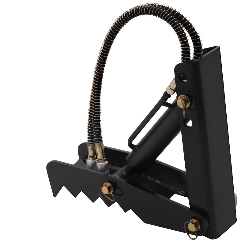 Hydraulinen kaivinkoneen peukalo teräs 18 tuuman hammastettu levy 12,7 mm pulttikiinnityksellä