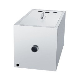 Rasvanerotin 201-ruostumaton teräs 11,3 kg kapasiteetti yläsisääntulo altaan alle keittiöihin