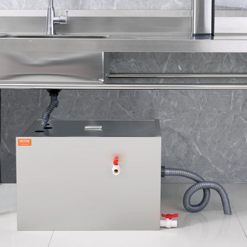 Rasvanerotin 201-ruostumaton teräs mitat 600x400x390 mm tiskialtaan alle