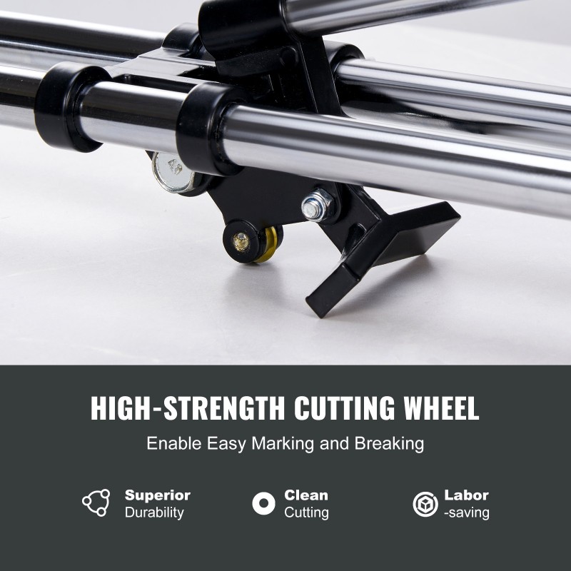 Manuaalinen laataneleikkuri 430 mm leikkauspaksuus 4–12 mm volframkarbidinen leikkuupyörä