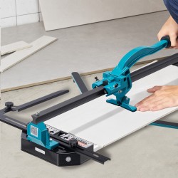 Manuaalinen laattaleikkuri teräs- ja alumiinirakenne 1200 mm tungstenkarbidinen leikkuupyörä infrapunasuunnistus liukumattomat