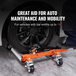 Räikkämekaaninen rengaskärry 2 kappaletta 1360 kg kantavuus lukittavat 10 cm kääntöpyörät