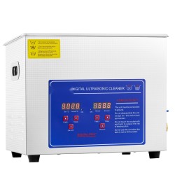 Ultraäänipesuri 10 l 304 ruostumaton teräs 40 kHz digitaalinen ajastin ja lämmitin