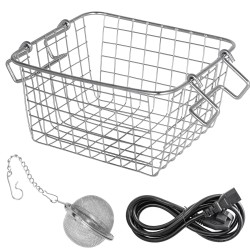 Ultraäänipesuri 304 ruostumatonta terästä 2 L säiliö 40 kHz digitaalinen ajastin