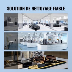 Ultraäänipesuri 10 L ruostumaton teräs säiliö digitaalinen ajastin ja lämmitys