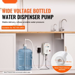 Pullovesipumppujärjestelmä PA66-muovi 3,8 litraa paine 2,8–4,1 baria automaattinen