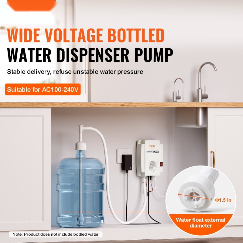 Pullovesipumppujärjestelmä PA66-muovi 3,8 litraa paine 2,8–4,1 baria automaattinen