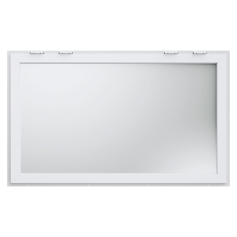 Myyntiluukku alumiiniseoksesta 1552x943 mm ruokavaunuihin 85 asteen avautuva