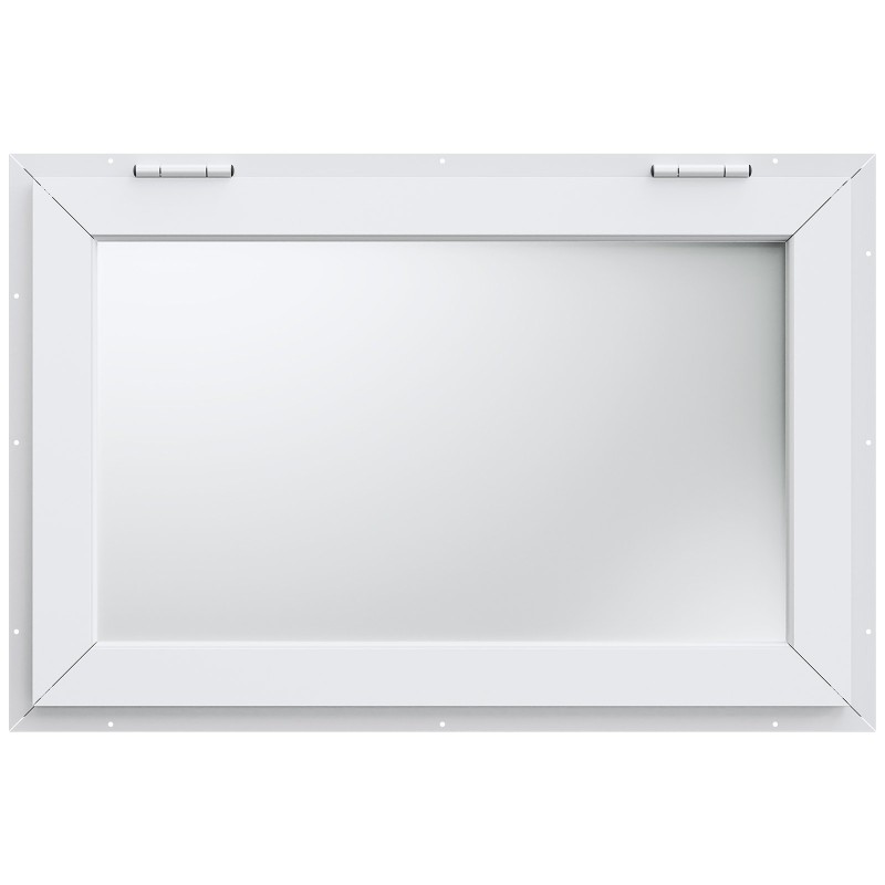 Myyntiluukku alumiiniseos koko 943×638×80 mm 85 asteen avattava ilman lasia ruoka-autoihin