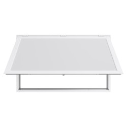 Palveluluukku alumiiniseosrunko 152×92 cm markiisiovella sadevedenkestävä ruoka-autoon