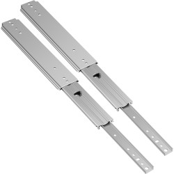 Täyspitkät sivukiinnitteiset laatikkokiskot 2 kpl 50,8 cm 225 kg kuulalaakerit vaimennus