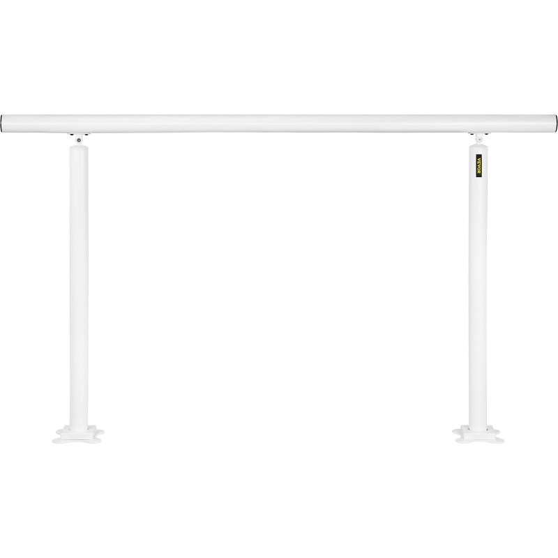 Portaiden alumiinikaide valkoinen 0–5 askelmaa säädettävä kulma sisäkäyttö ulkokäyttö