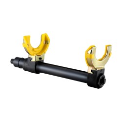 Macpherson-tyyppinen jousipuristin 45 teräs karkaistu kierrevarsi vaihdettavat haarukat keltainen suojaholkki kantolaukku