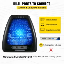 Vinyylileikkuri 28 tuumaa 630 mm leikkuuleveys säädettävä voima ja nopeus lattiateline