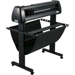 Manuaalinen vinyylileikkuri 870 millimetrin paperinsyötöllä 780 millimetrin leikkausleveydellä