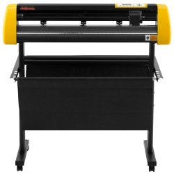 Vinyylileikkuri 870 mm syöttöleveys 780 mm leikkuualue automaattinen kontuurileikkaus 3 terää