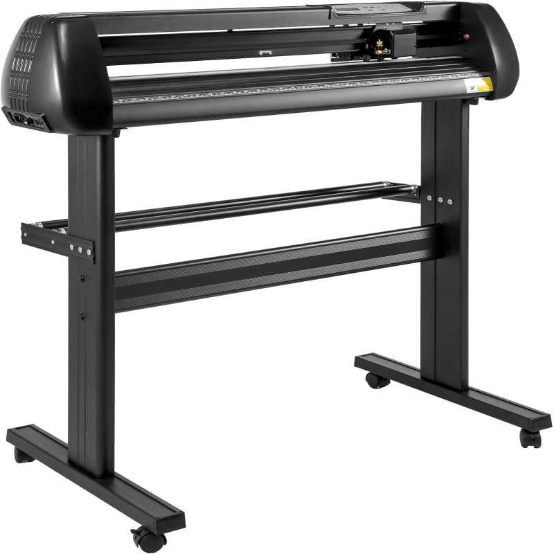 Vinyylileikkuri ja piirturi 28-tuumainen lattiatelineellä säädettävä leikkauspaine ja leikkausnopeus