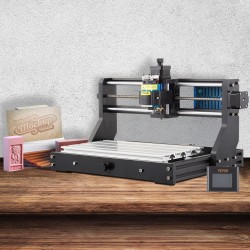 CNC 3018 3-akselinen kaiverrus ja jyrsinkone alumiini bakeliitti 300x180x45 mm