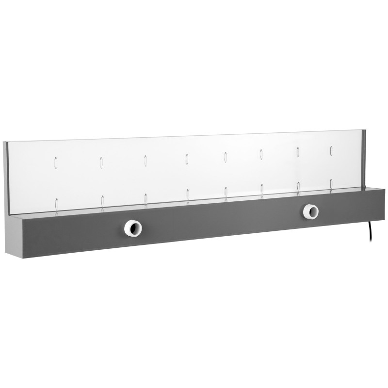 Akryylinen vesiputousallas 89x20x8 cm LED-valonauha 17 väriä kaukosäädin