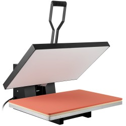 Lämpöprässi 40,6x61 cm teollisuuslaatuinen kannellinen Teflon-pinnoitettu tekstiileille