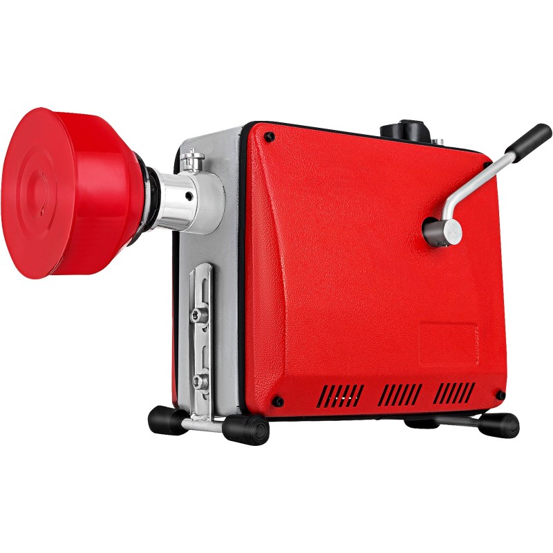 Sähköinen putkenpuhdistuskone 390W 230V 20–100 mm putkille 12,5 m kaapeli