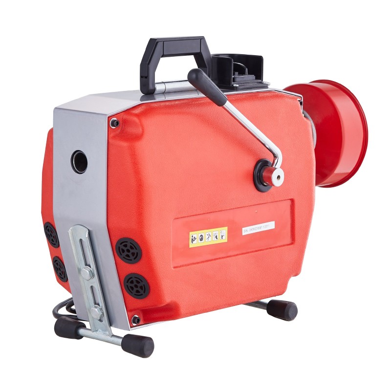 Sähköinen viemärinavauskone 420 watin kaksi teräsvaijeriä kuusi terää noin 1,9–6 tuuman putkille