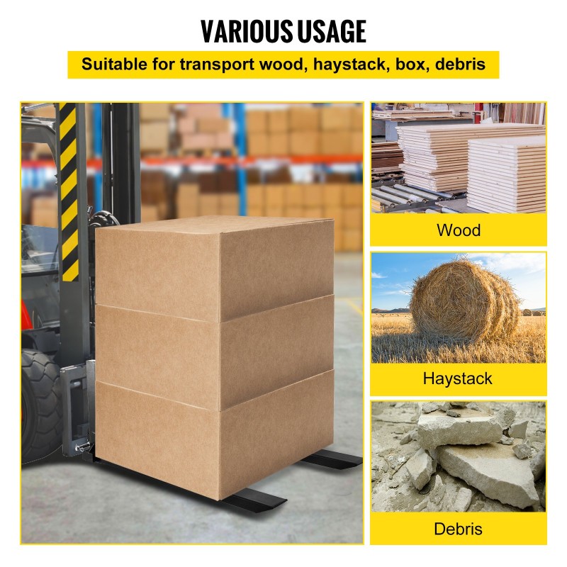 Trukkipiikkasarja kolmipistekiinnityksellä teräs 997,9 kg kantavuus luokka 1 ja 2 traktoreille