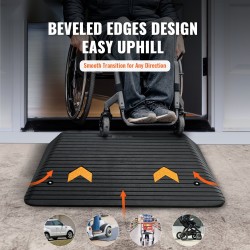 Kuminen kynnysramppi 10,2 cm nousu 15 tonnia 1 kpl oviaukoille