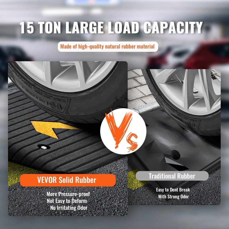 Kuminen kynnysramppi 10,2 cm nousu 15 tonnia 1 kpl oviaukoille