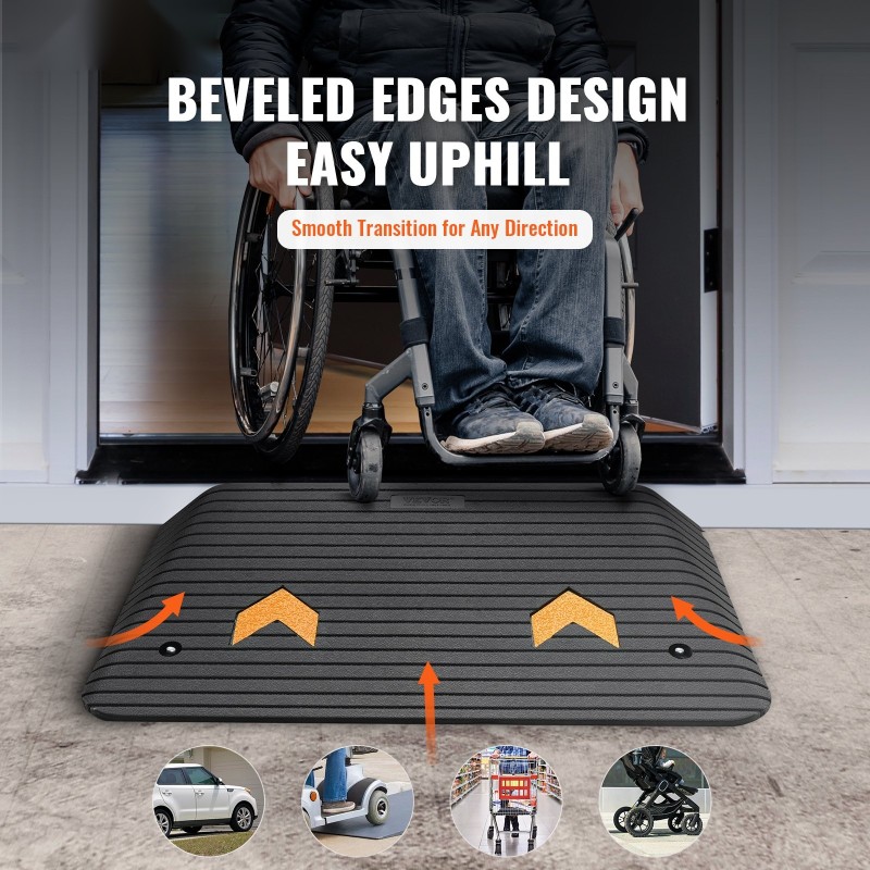 Kuminen kynnyssilta liukuestollinen 90x53x8,9 cm 15 tonnia