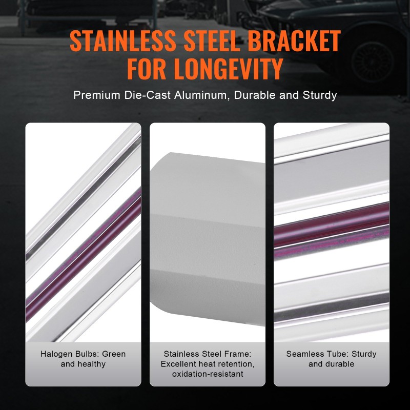 Infrapuna-lakankuivain 3000W kolmen erikseen ohjattavan lampun 120x100 cm kuivatusalue