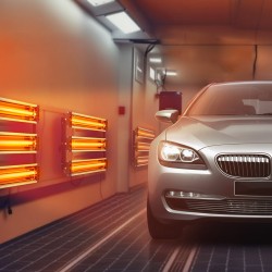 Infrapuna-lakankuivain 3000W kolmen erikseen ohjattavan lampun 120x100 cm kuivatusalue