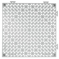 Vedenpoistomattopaketti 50 kpl PVC-muovinen 30 x 30 cm märkätiloihin harmaa