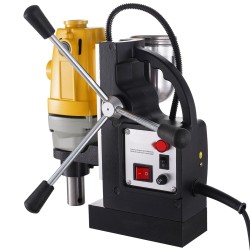 Magneettipylväsporakone 1100 wattia 12000 newtonin magneettivoima 40 millimetrin poraushalkaisija 6 onttoa poranterää