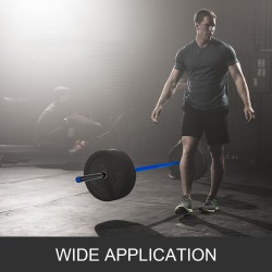 Painonnostotanko seosteräksinen 2 metriä 15 kiloa laakeroidut hihat 50 millimetriä