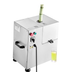 Sokeriruokopuristin 800 wattia 300 kiloa tunnissa neljä ruostumatonta rullaa