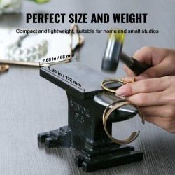 Yksisarvinen valuteräsalasin 4 kg kompakti tukeva jalusta työpinta 132 x 68 mm