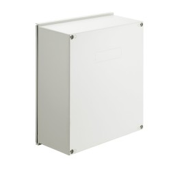 Sähkökotelo lasikuituvahvisteisesta komposiitista 60x50x23 cm IP66 seinäkiinnitys kiinnityslevy