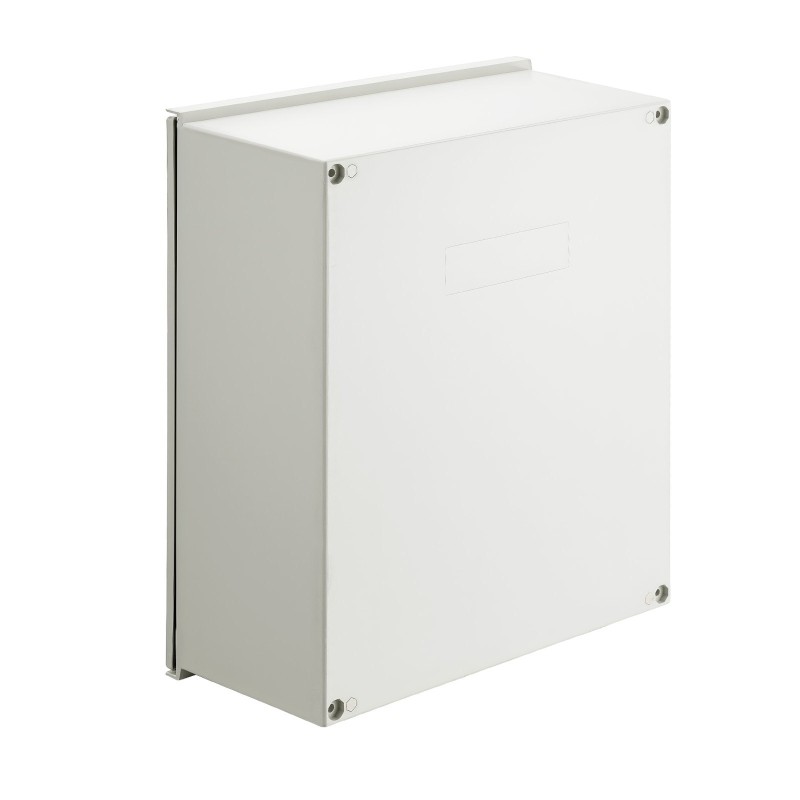 Sähkökotelo lasikuituvahvisteisesta komposiitista 60x50x23 cm IP66 seinäkiinnitys kiinnityslevy