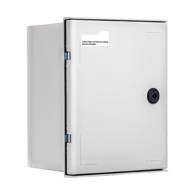 Sähkökotelo lasikuitu 30x25x14 cm sisä ja ulkokäyttö pöly ja vesitiivis