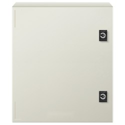 Sähkökotelo lasikuituvahvisteisesta polyesteristä 40x30x20 cm IP66 lukittava saranallinen ovi